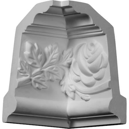 Ekena Millwork 3 3/4"P x 5 1/2"H Inside Corner Moulding (matches moulding MLD05X02X06RO) MIC02X05RO